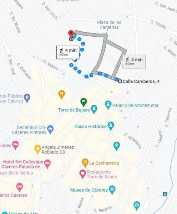 Duplex Apartamento Godoy Centro Caces Εξωτερικό φωτογραφία